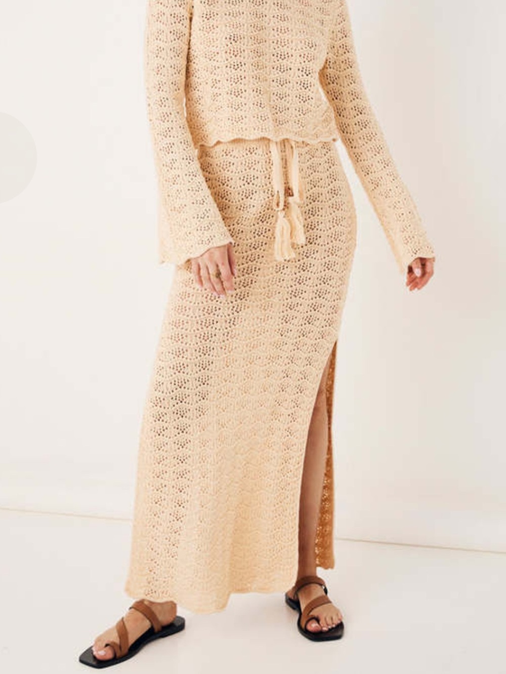 SPELL Road to Paradise Knit Boho Maxi